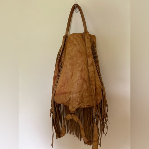 Free People Rochelle Fringe Backpack - Picture 2 of 3